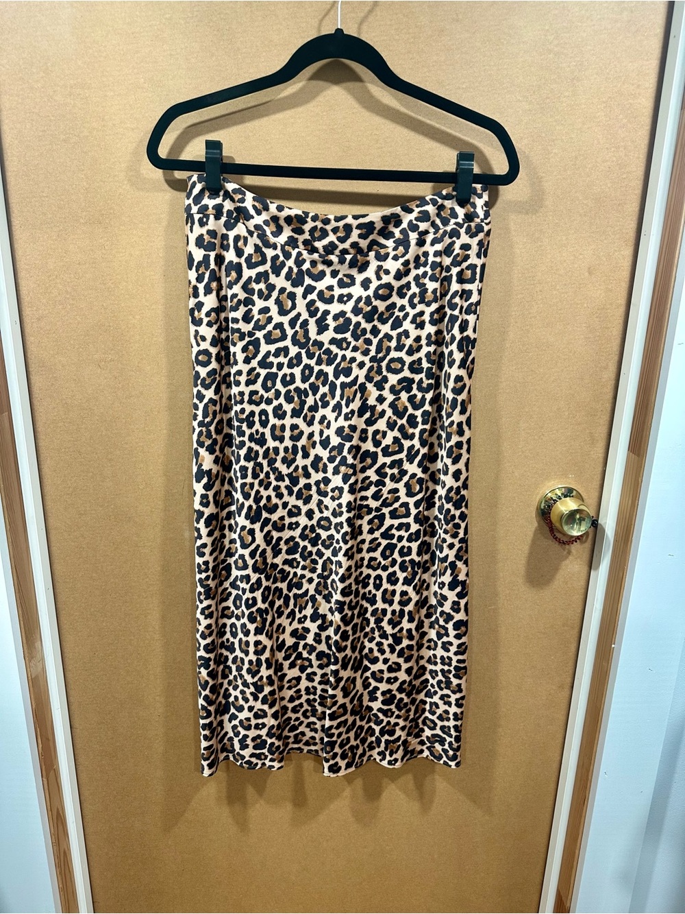 Sezane Sandy Skirt Leopard Print - Size 8 - Picture 3 of 6